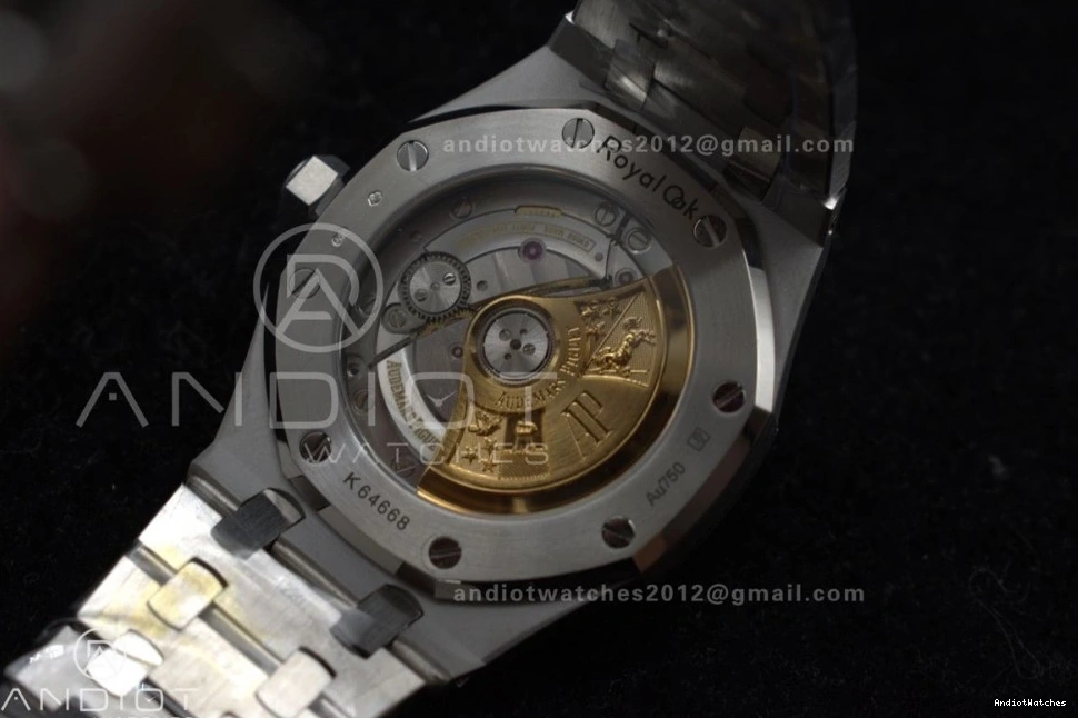 White Affordable Frosted Oak Edition Dial Bracelet 37mm On SS Super SS 15454 1:1 APSF Royal Textured SA3120 Best 1033 Clone 0920